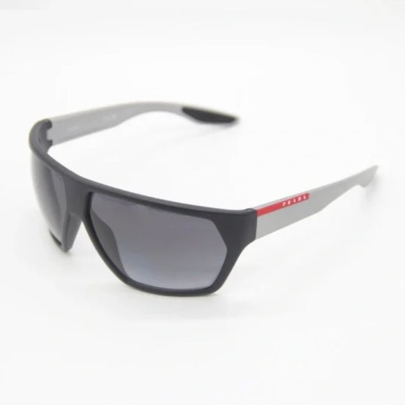 Prada Men's 57mm Authentic Grey Sunglasses w/ Full Box - Picture 5 of 7